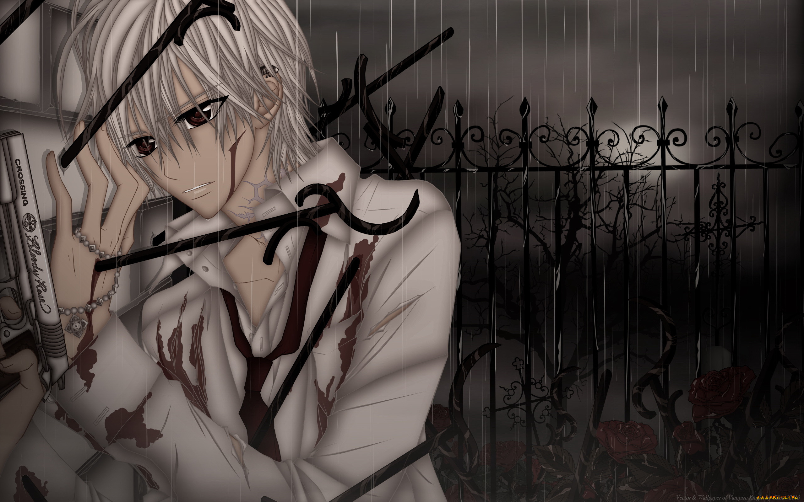 , vampire knight, cilou, kiryu, zero, , , , , , , , , , , 